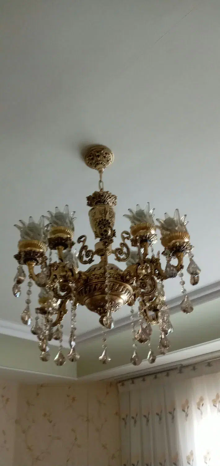 لوستر درخشان|لوستر و چراغ آویز|سبزوار, طبرسی (جعفرآباد)|دیوار