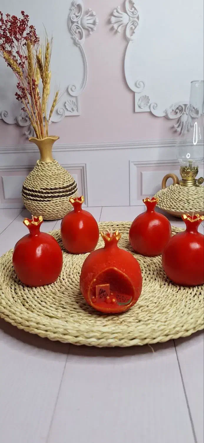 شمع های تزینی شبه چله و...|مجسمه، تندیس، ماکت|تهران, تهرانسر غربی|دیوار