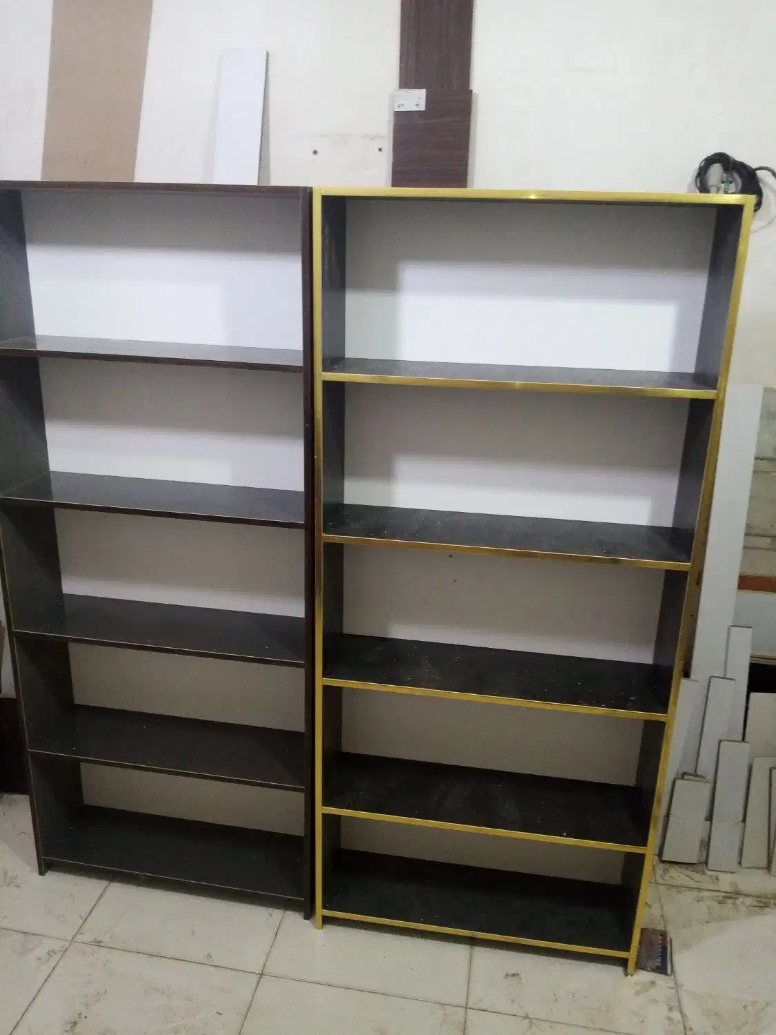 کتابخانه و ویترین|کتابخانه، شلف، قفسههای دیواری|زاهدان, |دیوار