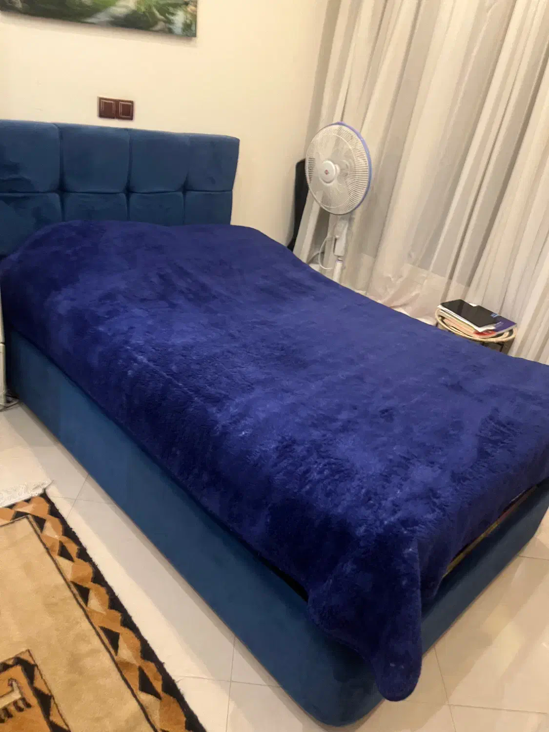 تخت خواب ۱۲۰ جک دار|تخت و سرویس خواب|تهران, سید خندان (جلفا)|دیوار