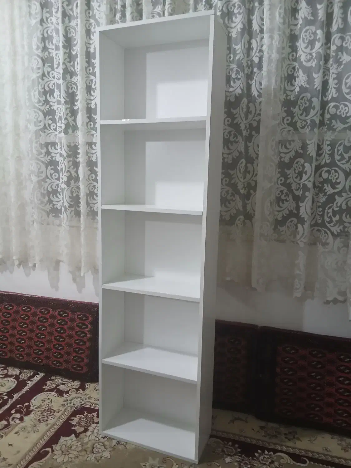 قفسه یا کتابخانه|کتابخانه، شلف، قفسه‌های دیواری|قم, شاه ابراهیم|دیوار