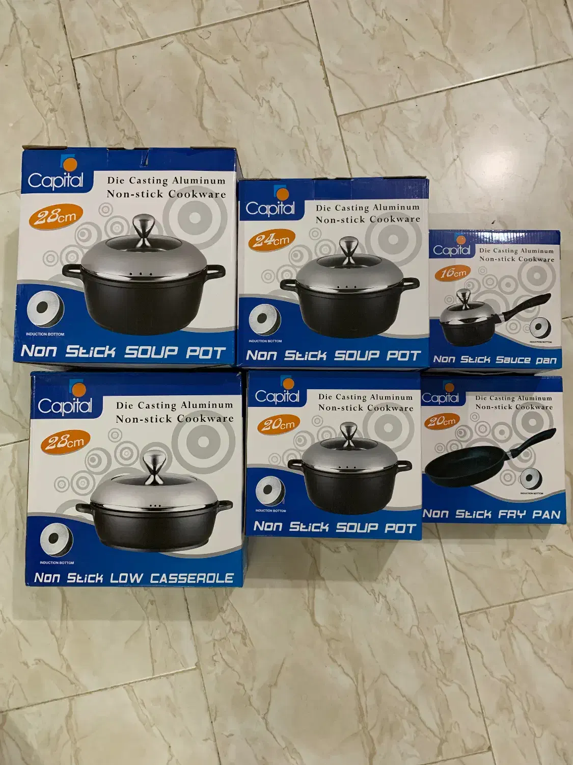 ست قابلمه و ماهیتابه چدنی|ظروف پخت‌وپز|لنگرود, |دیوار