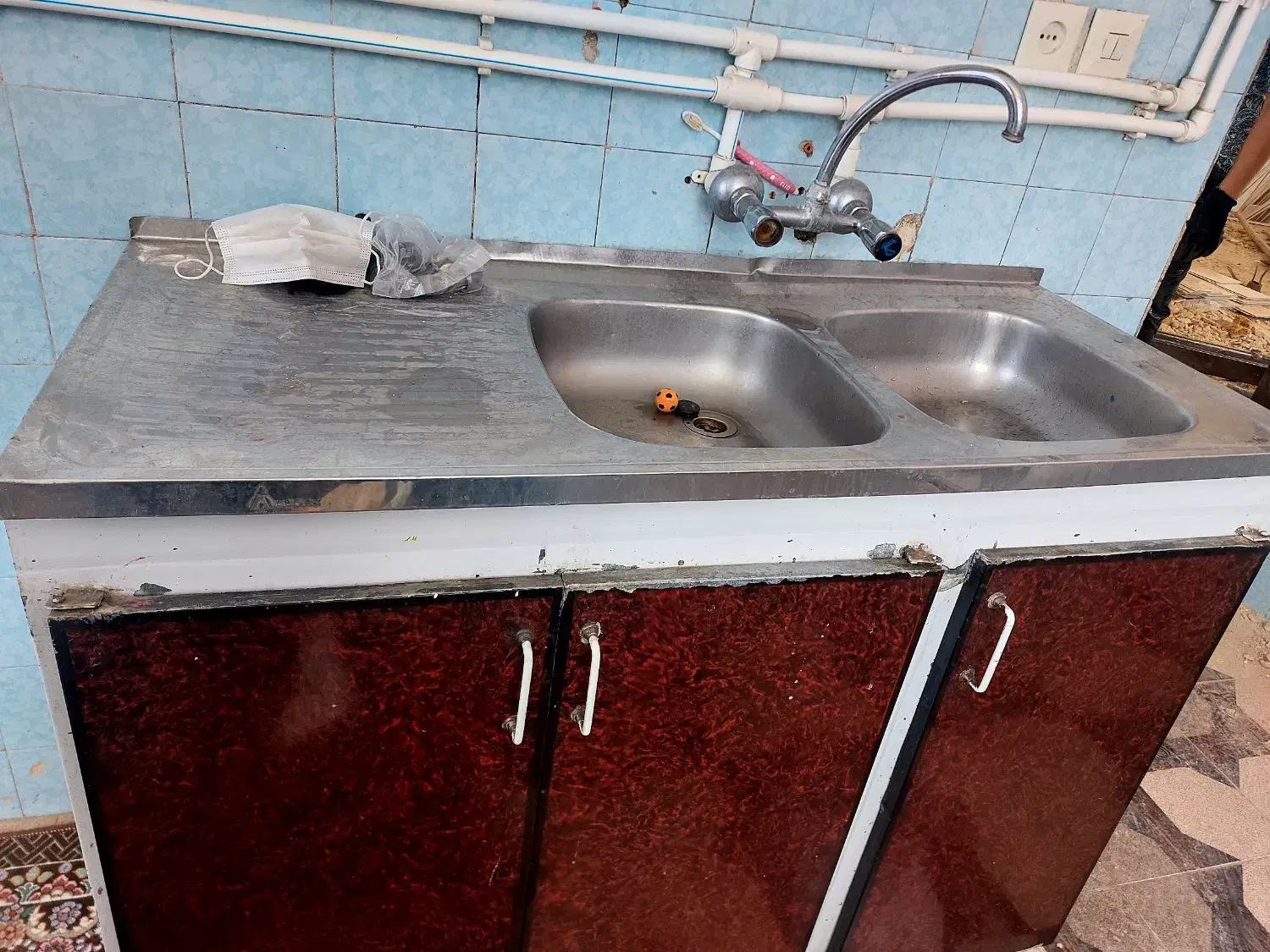 فروش  کمد کابینت فلزی اشپزخانه|مصالح و تجهیزات ساختمان|زرند, |دیوار