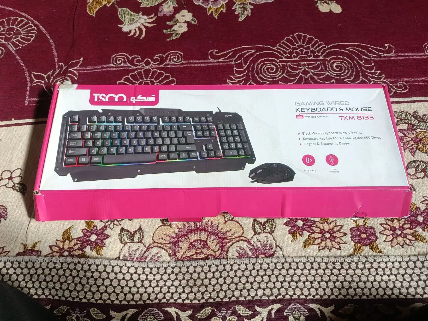 کیبورد گیمینگ تسکو|قطعات و لوازم جانبی رایانه|بروجرد, |دیوار