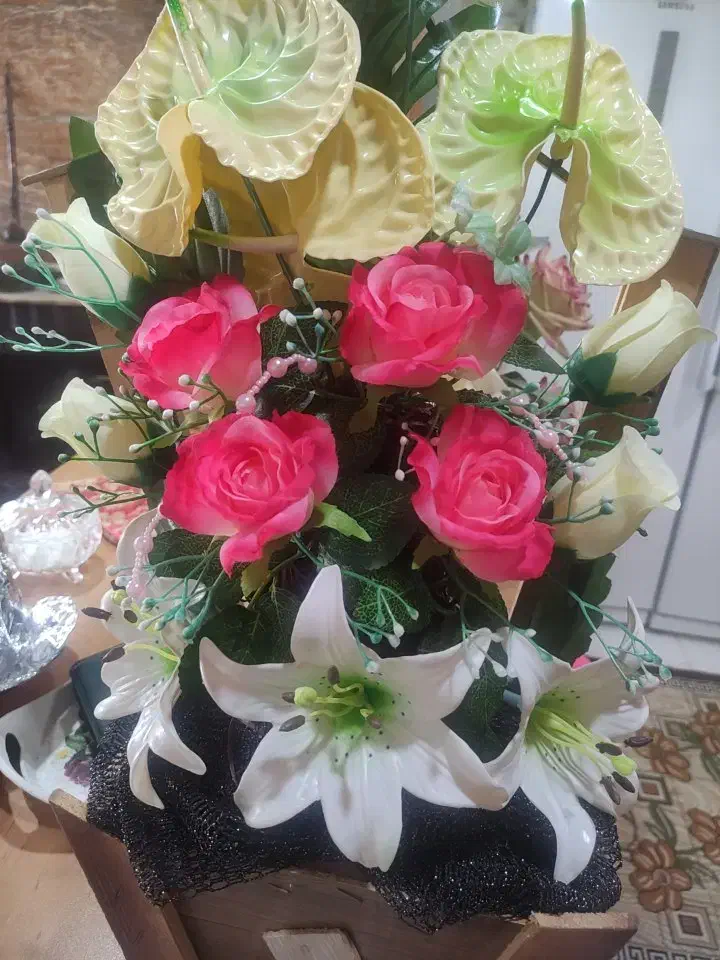 گل مصنوعی|گل مصنوعی|نور, |دیوار