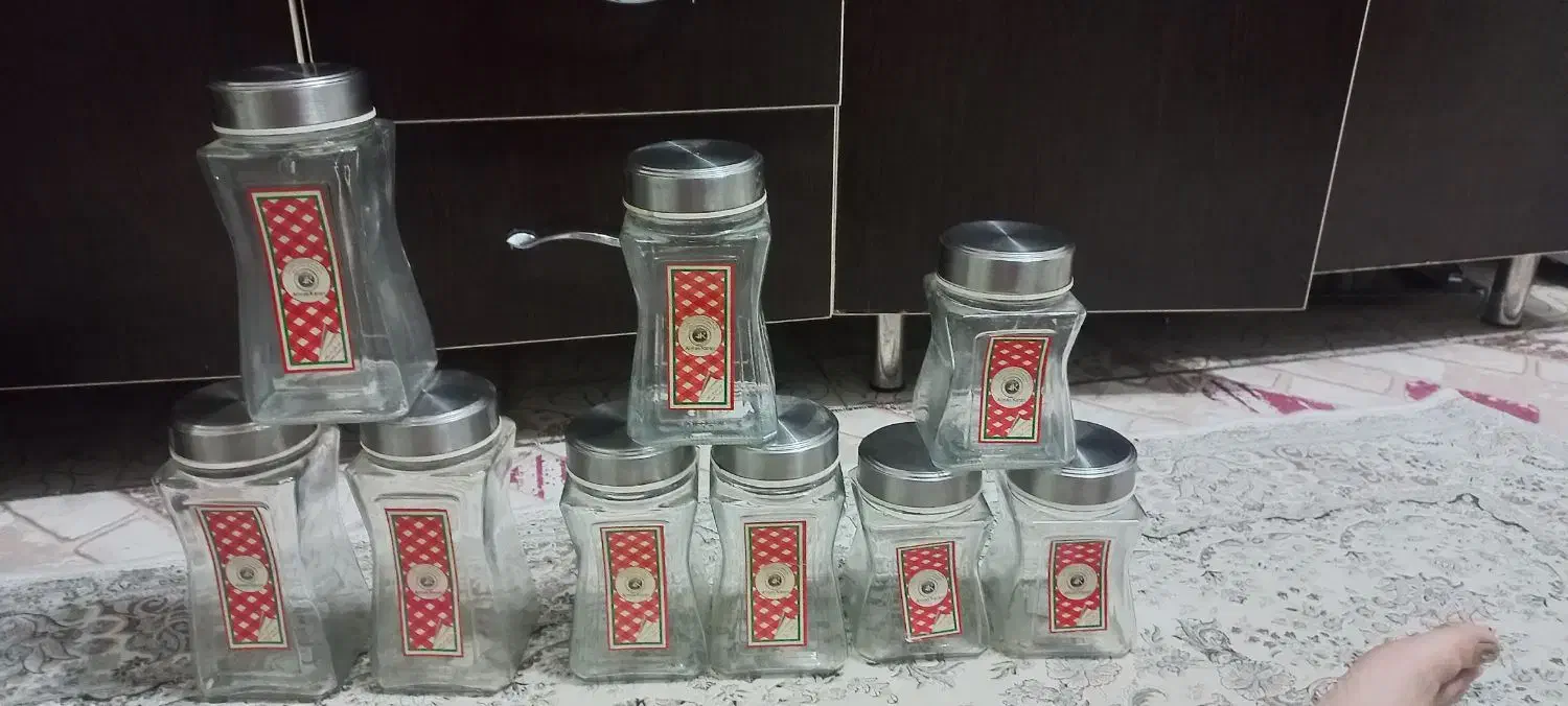 جا حبوباتی|ظروف نگهدارنده، پلاستیکی، یکبارمصرف|کرمانشاه, |دیوار