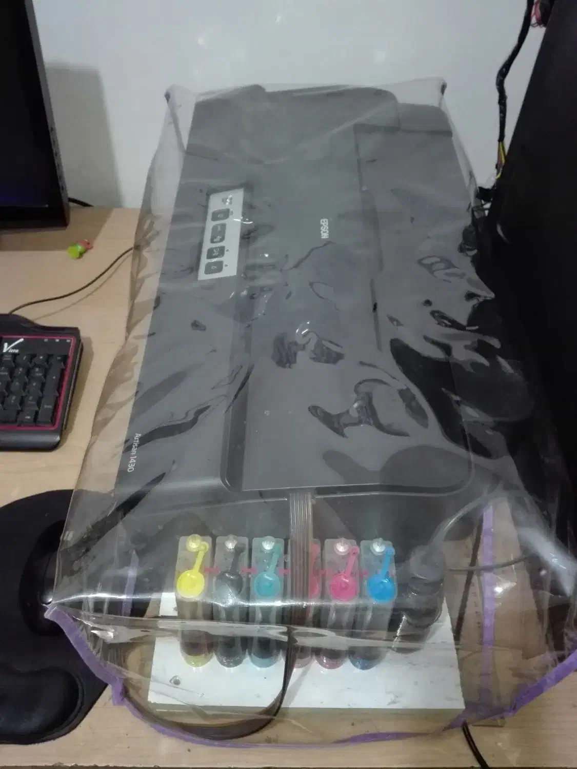 پرینتر اپسون رنگی A3 مدل ۱۴۳۰مجهز به wifi|پرینتر، اسکنر، کپی، فکس|مشهد, شهید علی محمدی|دیوار