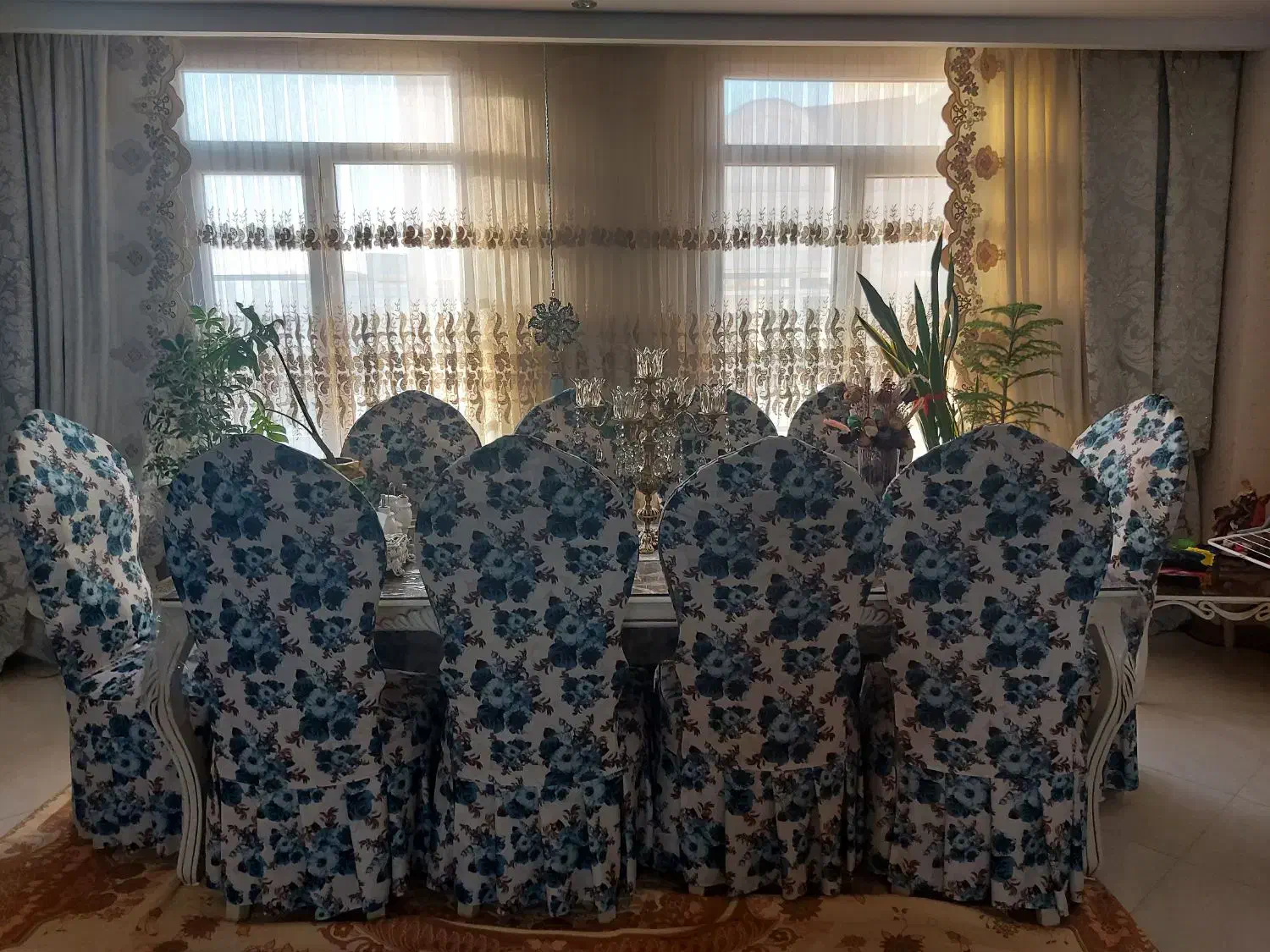 نهارخوری استیل 8نفره|میز و صندلی غذاخوری|پاکدشت, پاکدشت (مامازند)|دیوار