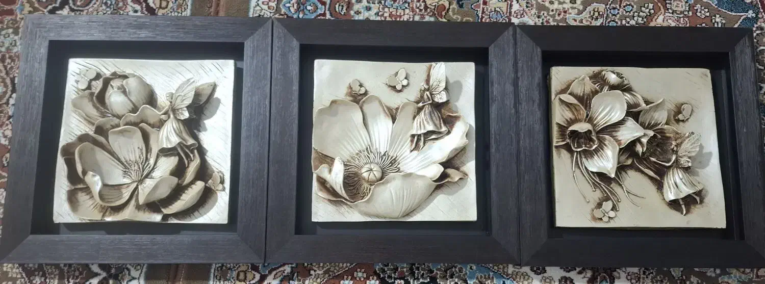 قاب سه تیکه|تابلو، نقاشی، عکس|نورآباد, |دیوار