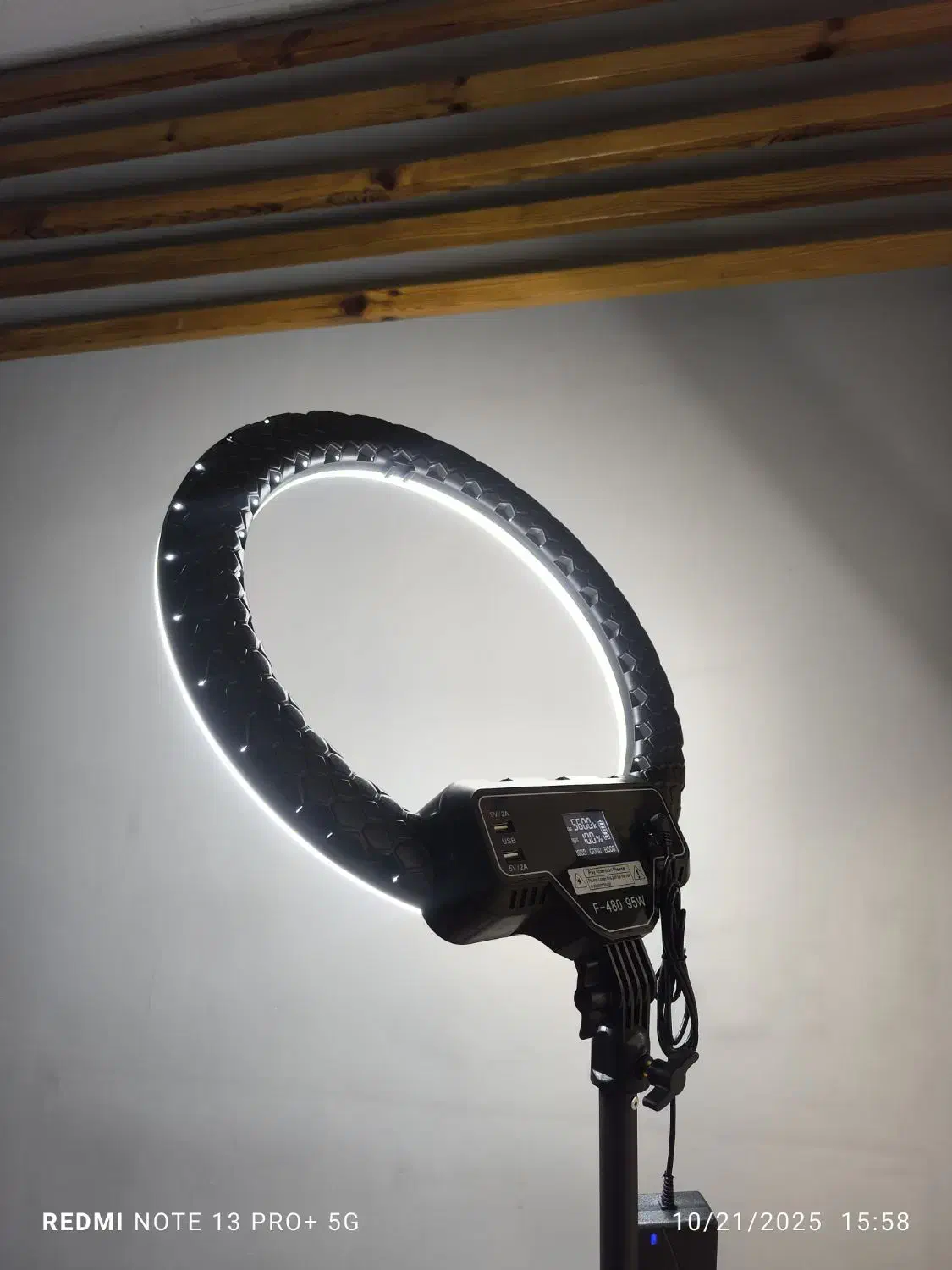 اقتصادی ترین رینگ لایت 96 وات حرفه ای بازار|دوربین عکاسی و فیلمبرداری|تهران, بازار|دیوار