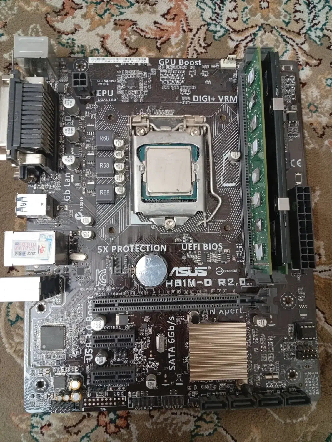 مادربرد H81|قطعات و لوازم جانبی رایانه|ری, منصوریه منگل|دیوار