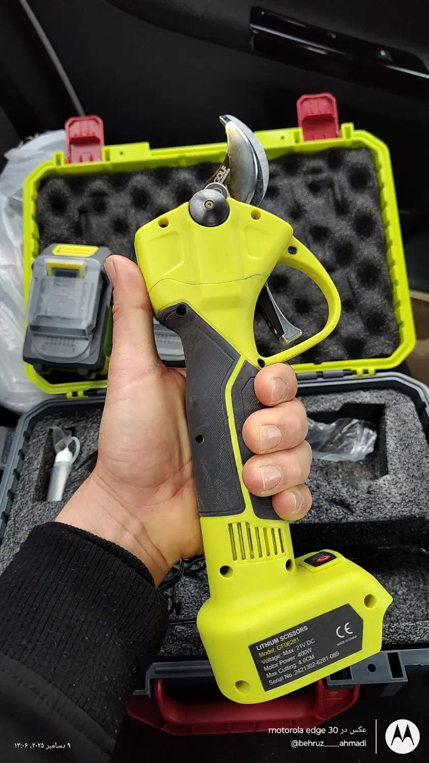 قیچی شارژی گولف قیمت1800000|ابزارآلات|ارومیه, |دیوار