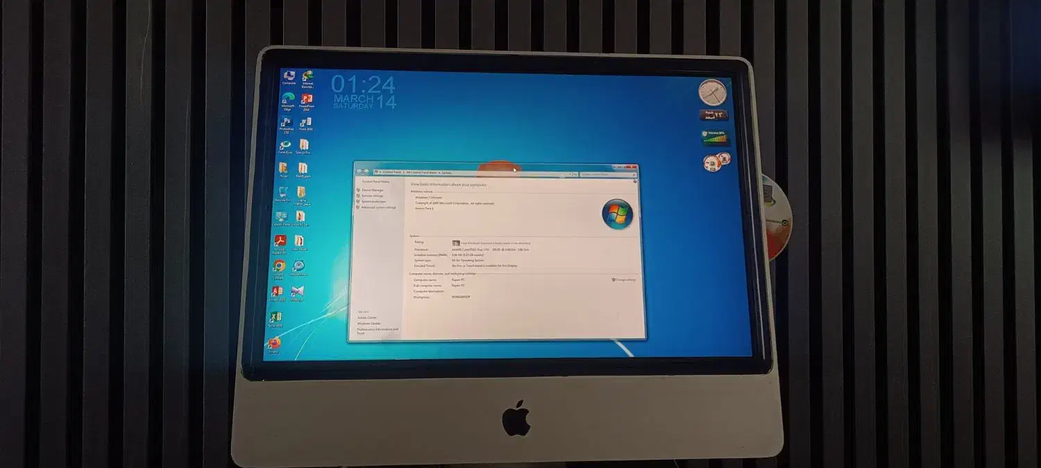apple imac 24 inch|رایانه رومیزی|تهران, شادمان|دیوار