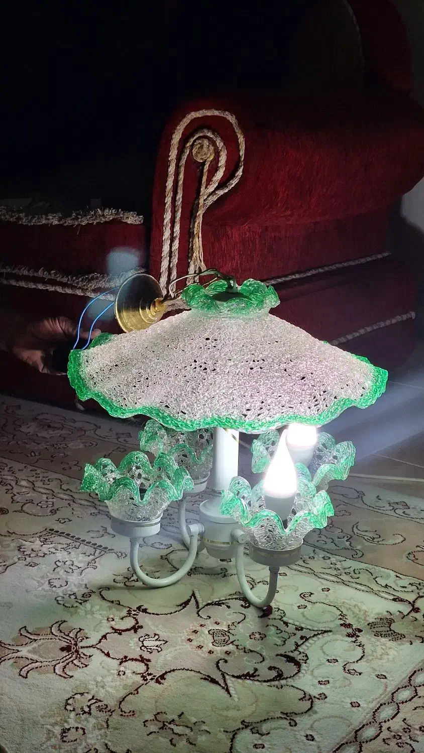 لوستر|لوستر و چراغ آویز|رشت, حافظ آباد|دیوار