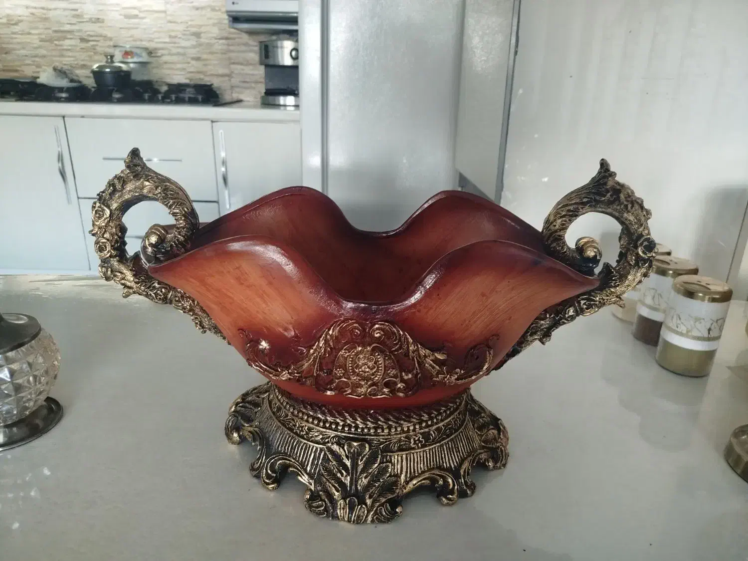 میوه خوری پلی استر نونو هنوز استفاده نشده|ظروف سرو و پذیرایی|شیراز, فرهنگ شهر|دیوار