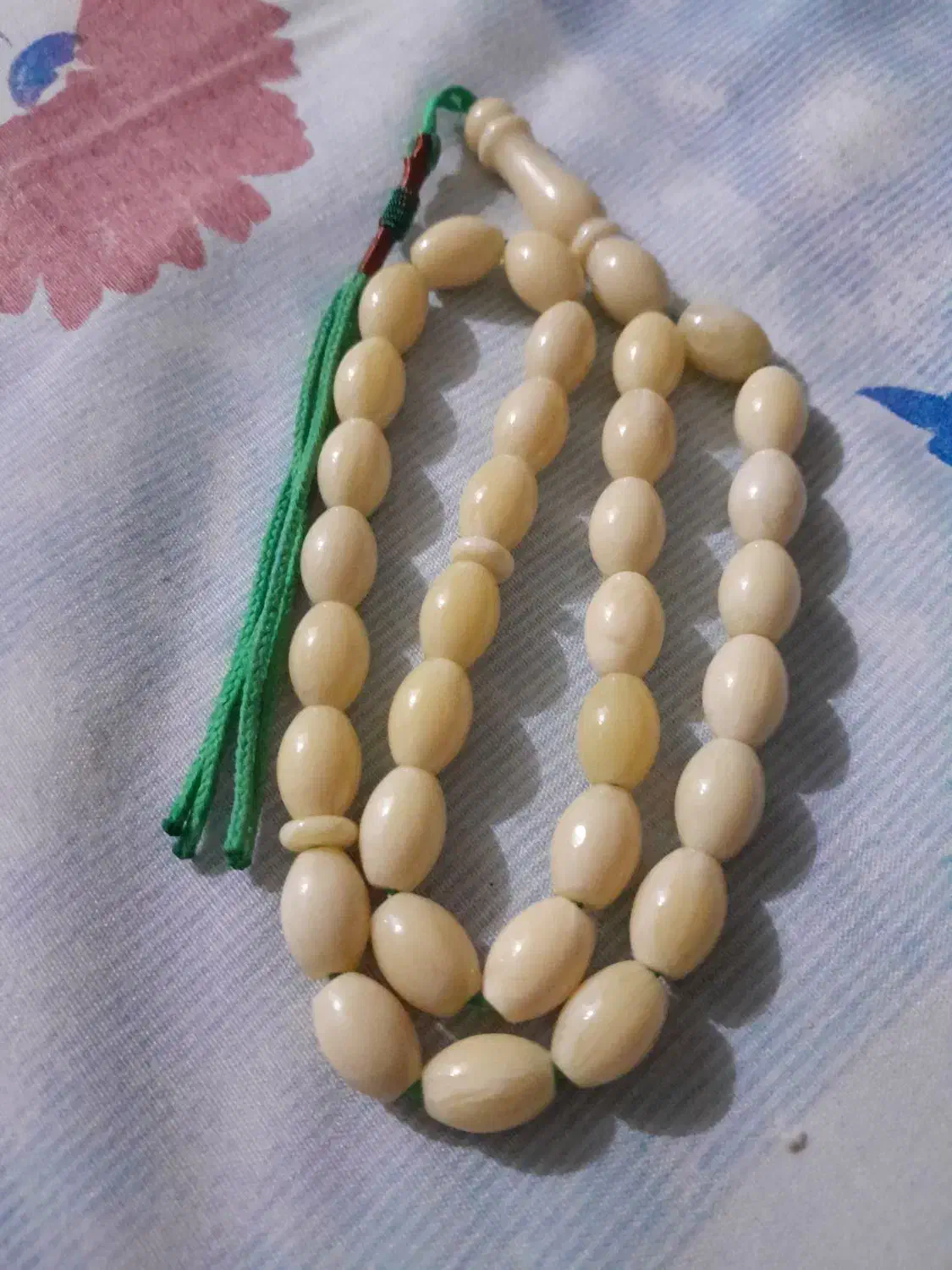 تسبیح کهربا انگشتر|کلکسیون اشیاء عتیقه|کرمانشاه, |دیوار