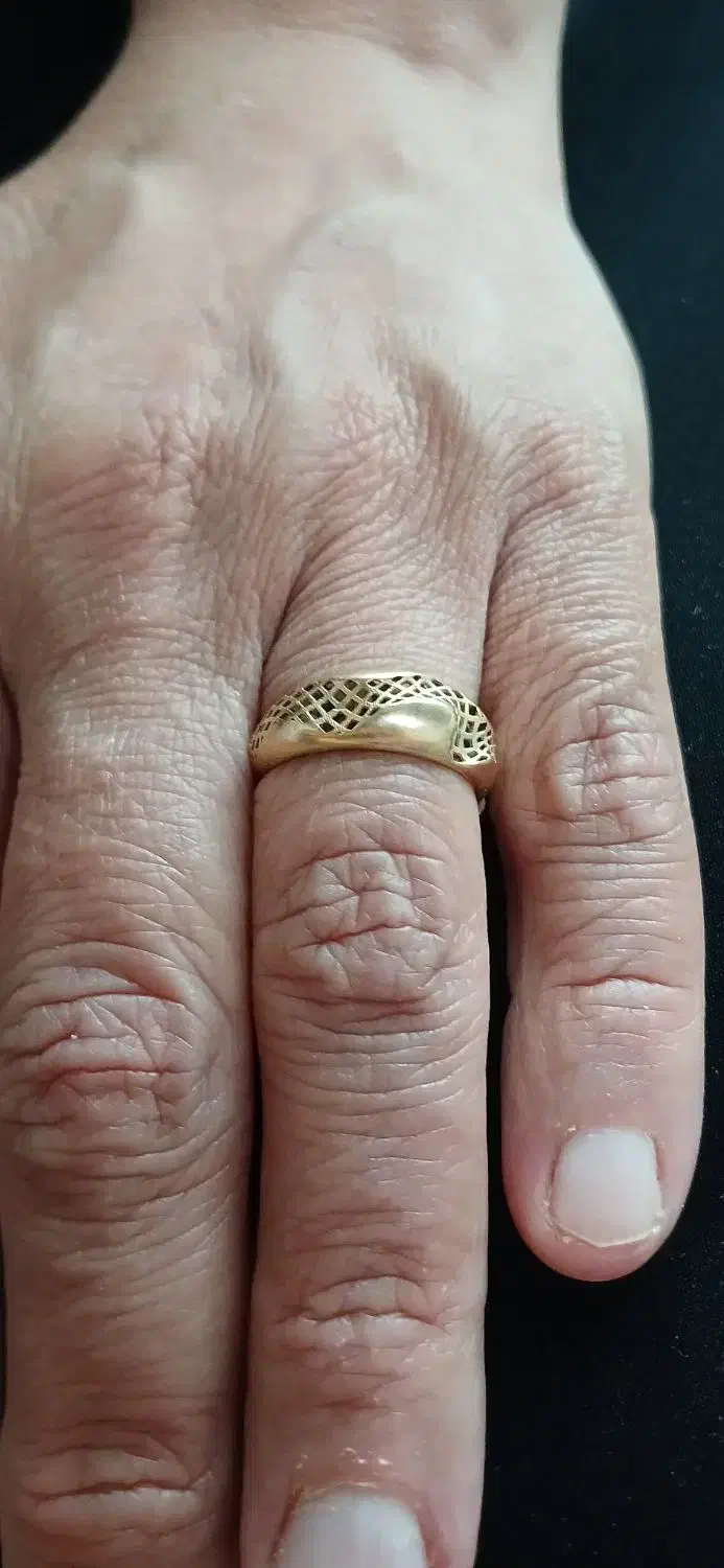 طلا//انگشتر نو|جواهرات|نهاوند, |دیوار