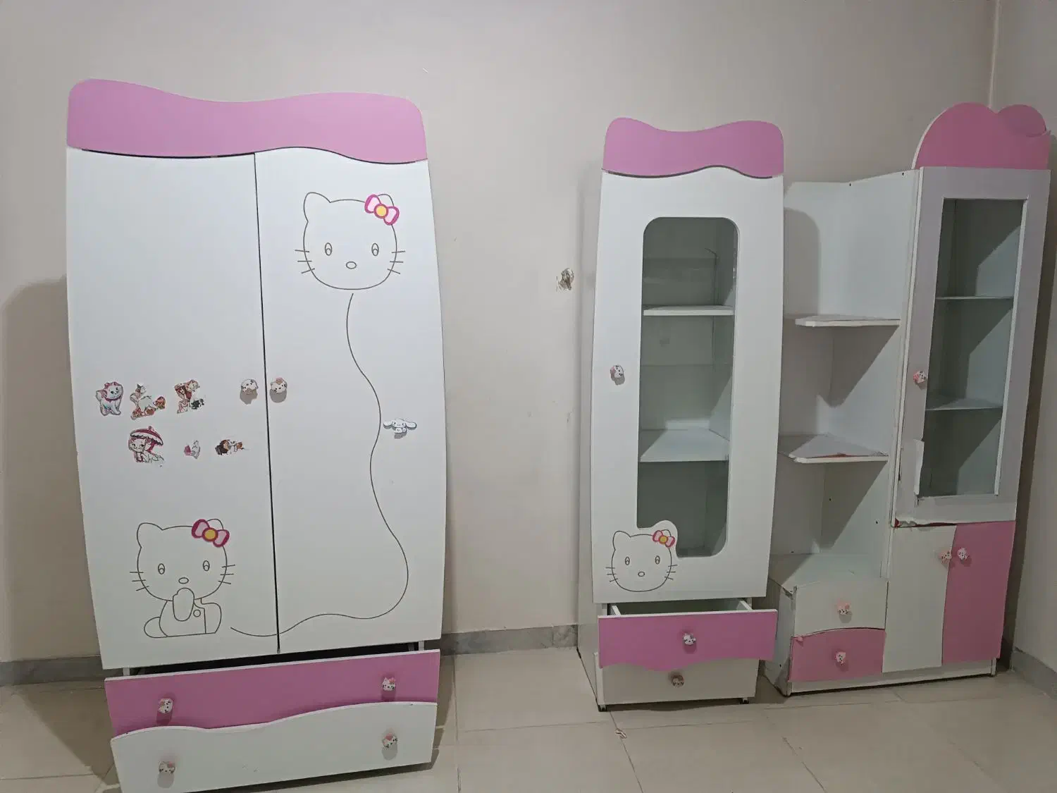 کمد و سرویس کودک|تخت و سرویس خواب|خمینی‌شهر, |دیوار