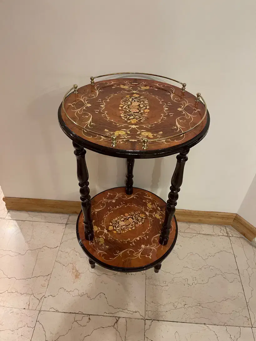 میز ۲ طبقه خاتم کاری|میز تلفن|تهران, آسمان|دیوار