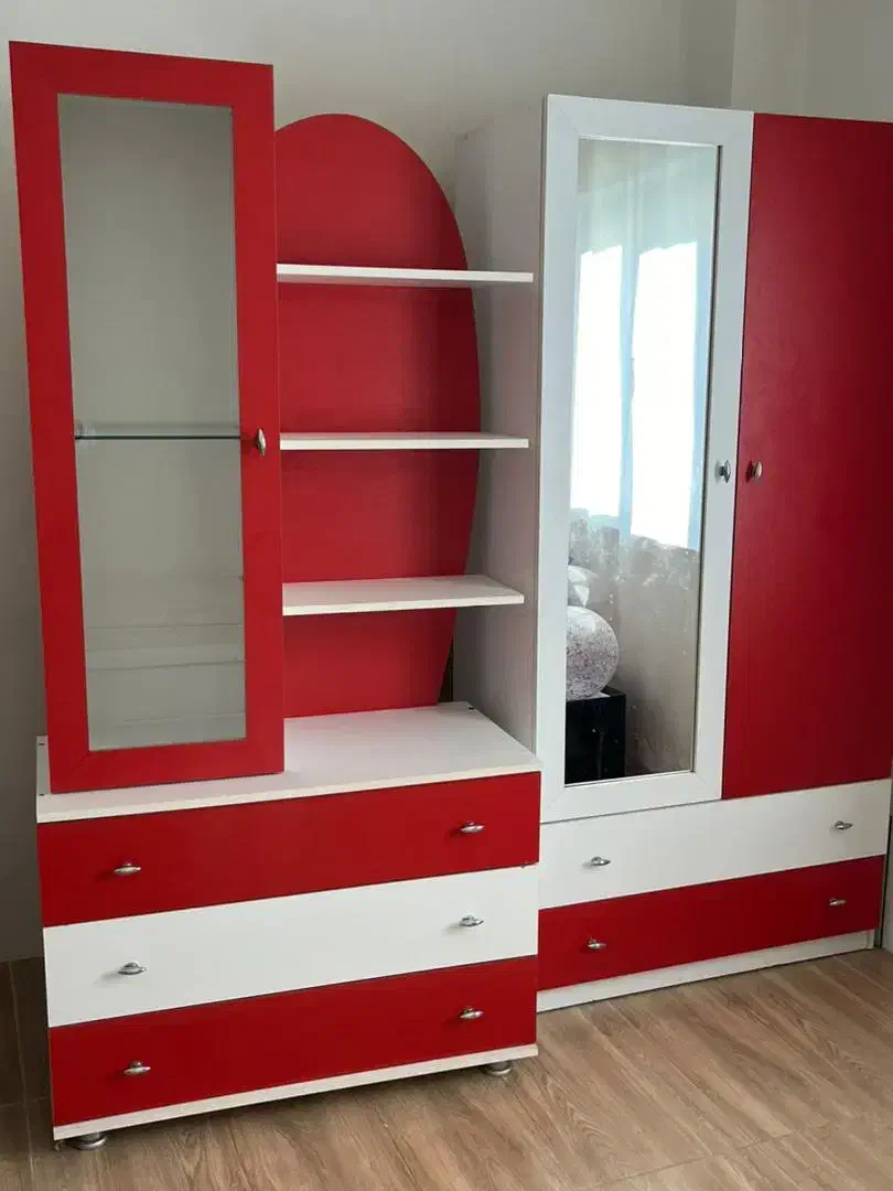 سرویس خواب کودک و نوجوان|تخت و سرویس خواب|گرگان, |دیوار