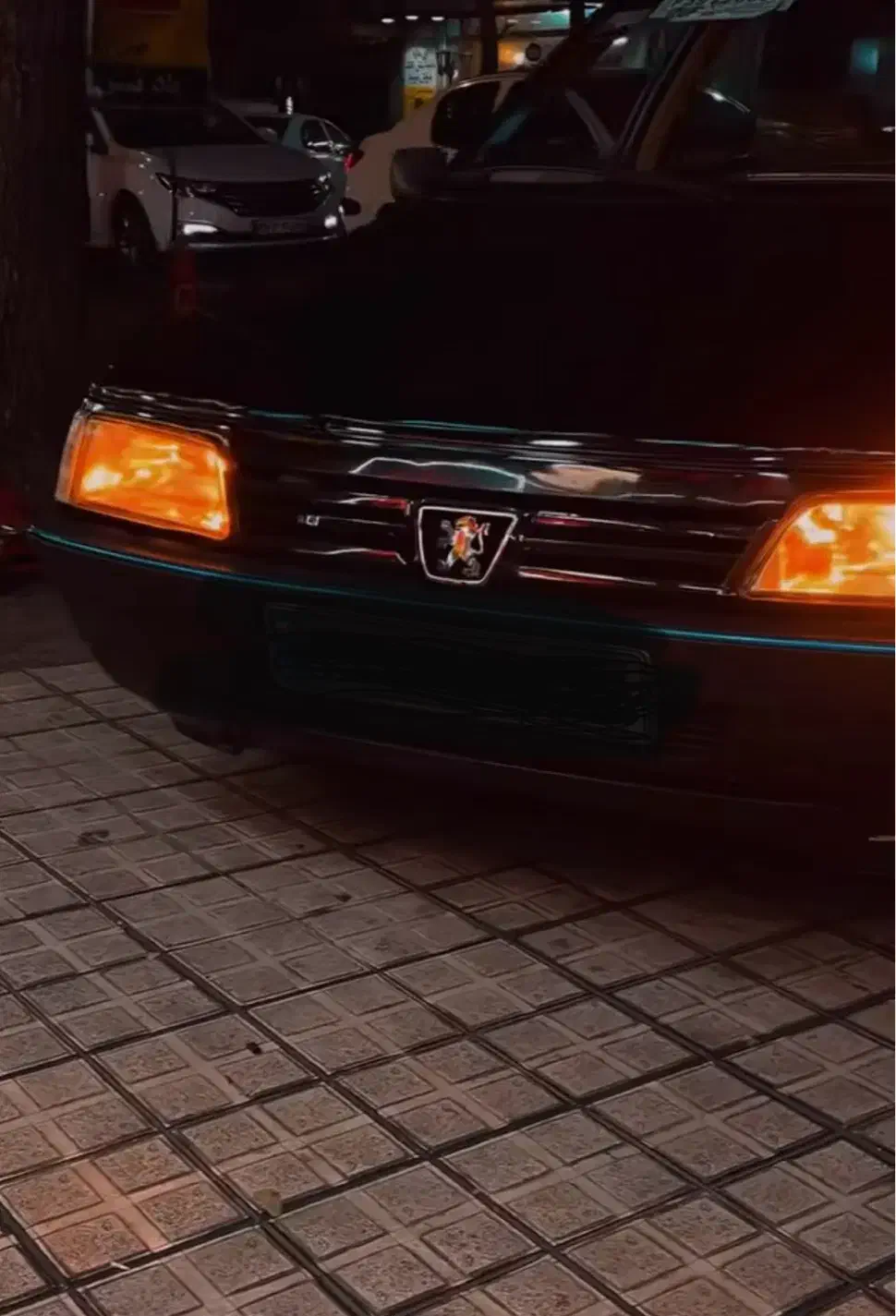 هدلایت MZM نارنجی یخی H4|قطعات یدکی و لوازم جانبی|کاشمر, |دیوار