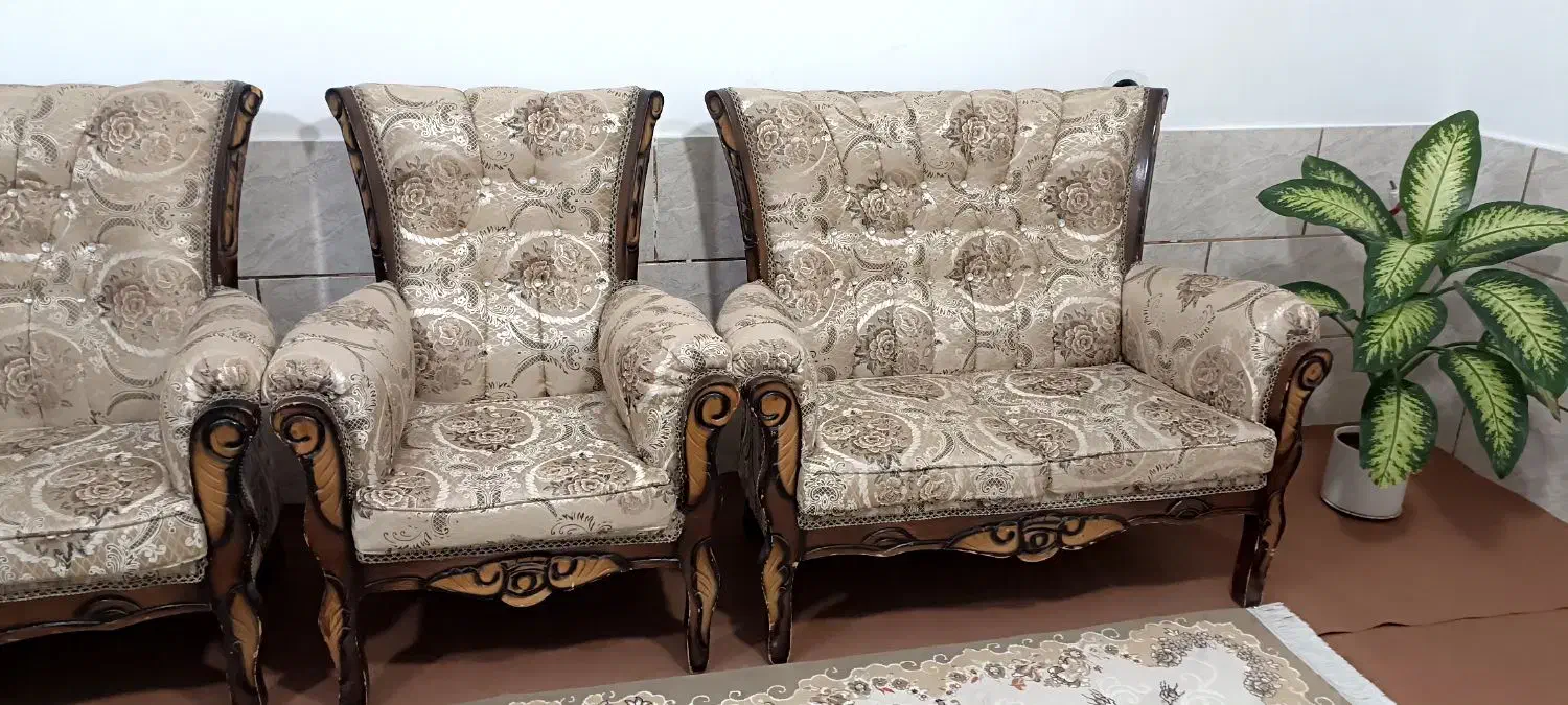 مبل دست دوم|مبلمان خانگی و میز عسلی|فیروزآباد (فارس), |دیوار