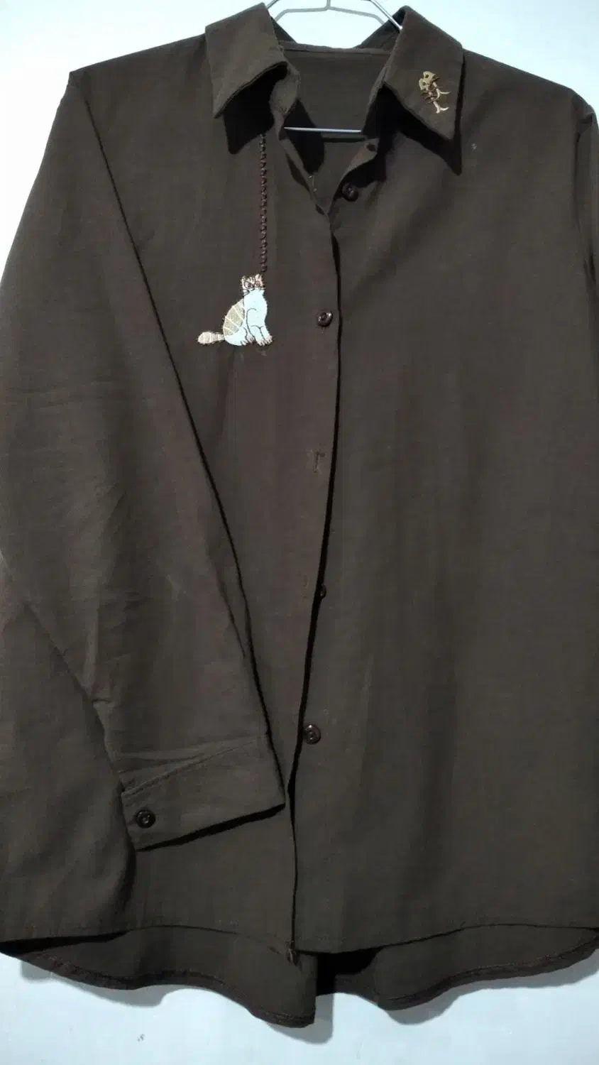 شومیز قهوه ای ترند|لباس|میاندوآب, |دیوار