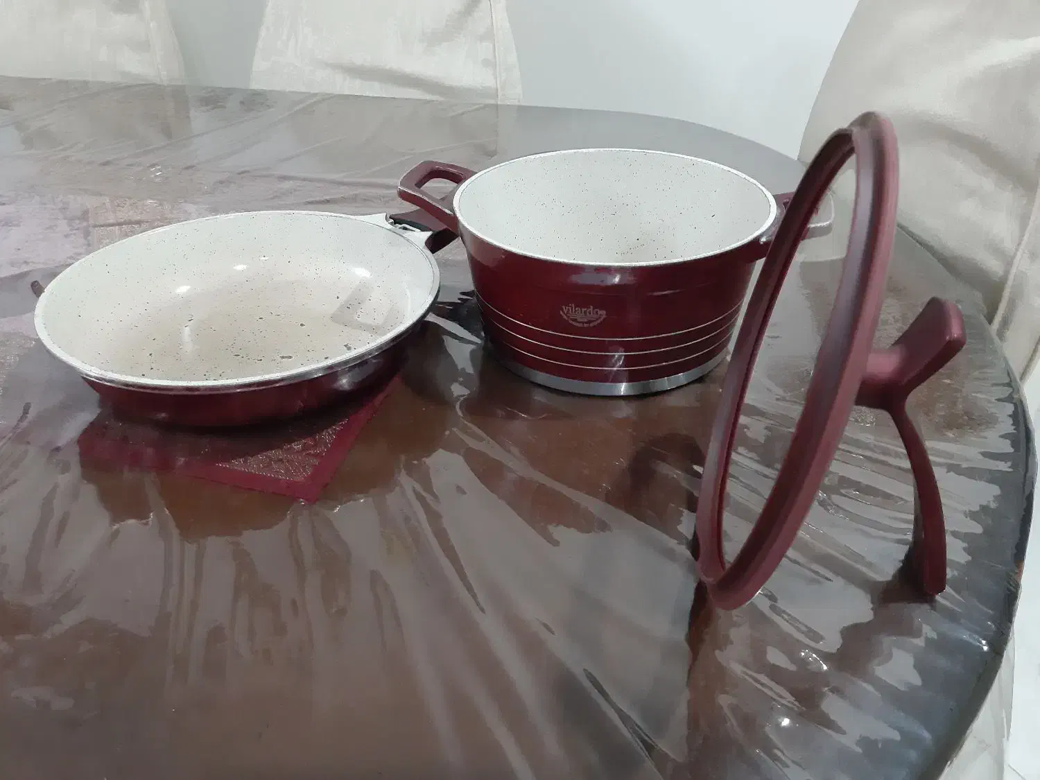 قابلمه و ماهی تابه گرانتی|ظروف پخت‌وپز|تهران, تهرانسر شرقی|دیوار