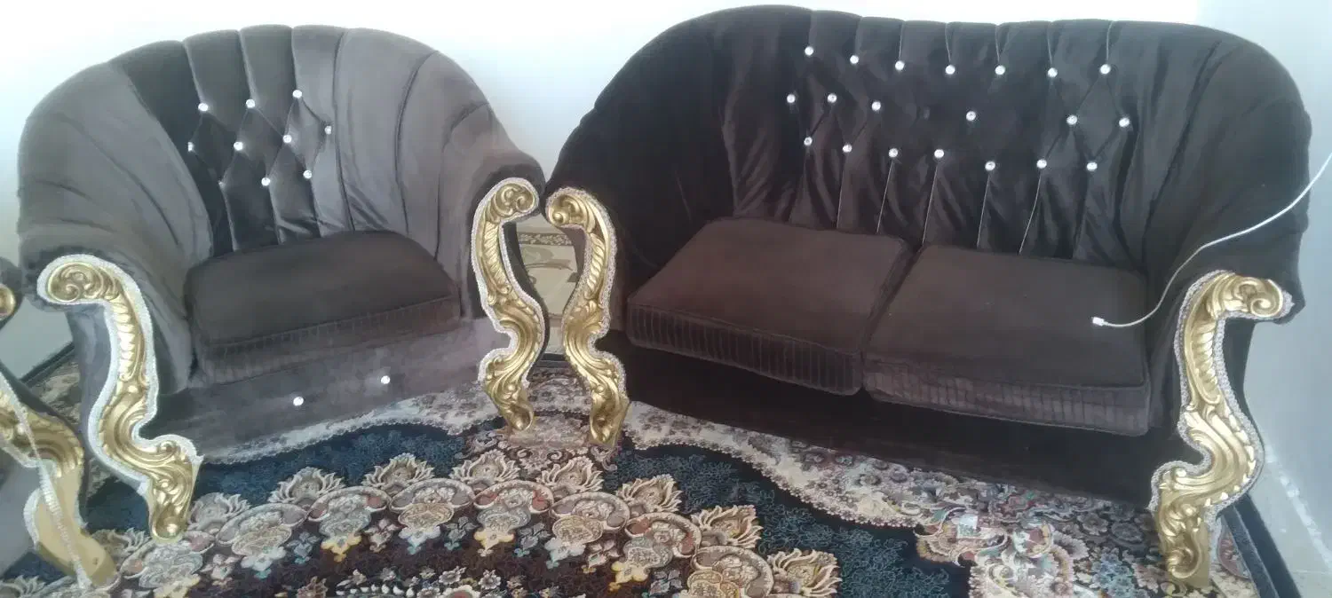 مبل|مبلمان خانگی و میز عسلی|صحنه, |دیوار