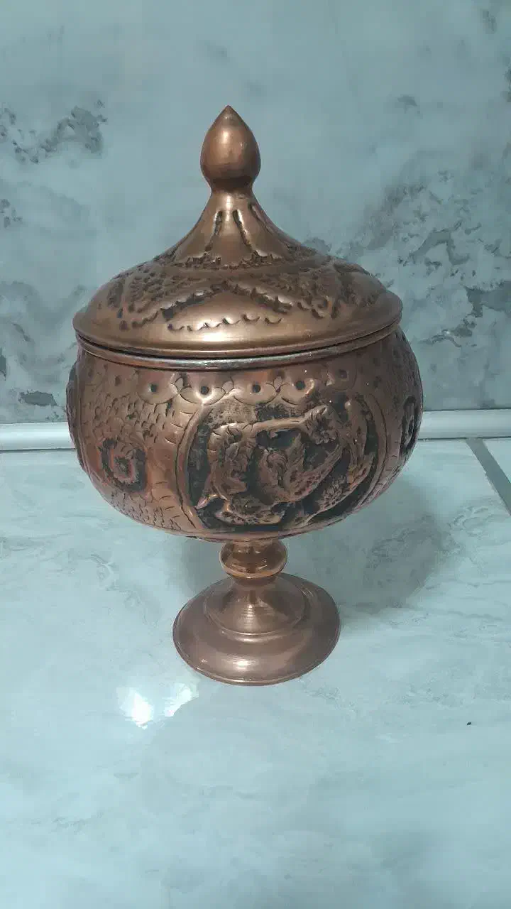 ظروف مسی|ظروف سرو و پذیرایی|سمنان, |دیوار