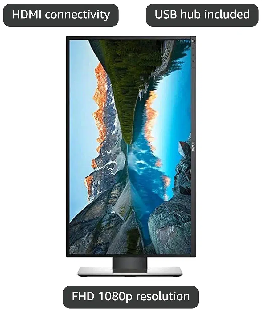 مانیتور 24اینچ dell p2417h پنل IPS باکیفیتFull HD|قطعات و لوازم جانبی رایانه|تهران, شهرک آزادی|دیوار