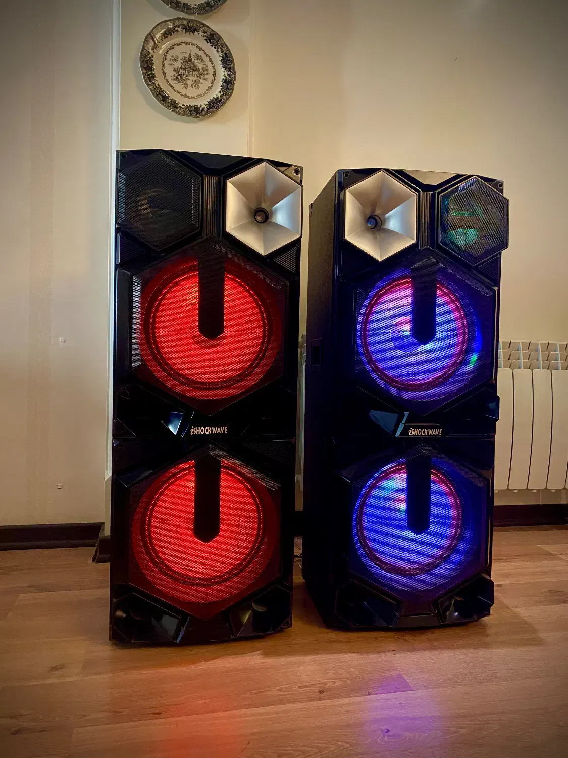 اسپیکر قدرتمند SHOCK WAVE|سیستم صوتی خانگی|ساری, |دیوار