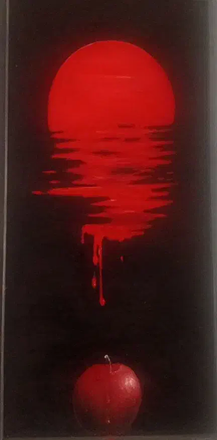 تابلو نقاشی رنگ روغن رو قاب چوبی|تابلو، نقاشی، عکس|کرج, اصفهانیها|دیوار