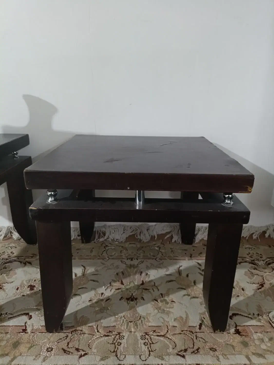 میز عسلی چوبی ، کنار مبلی|مبلمان خانگی و میز عسلی|شیروان (خراسان), |دیوار