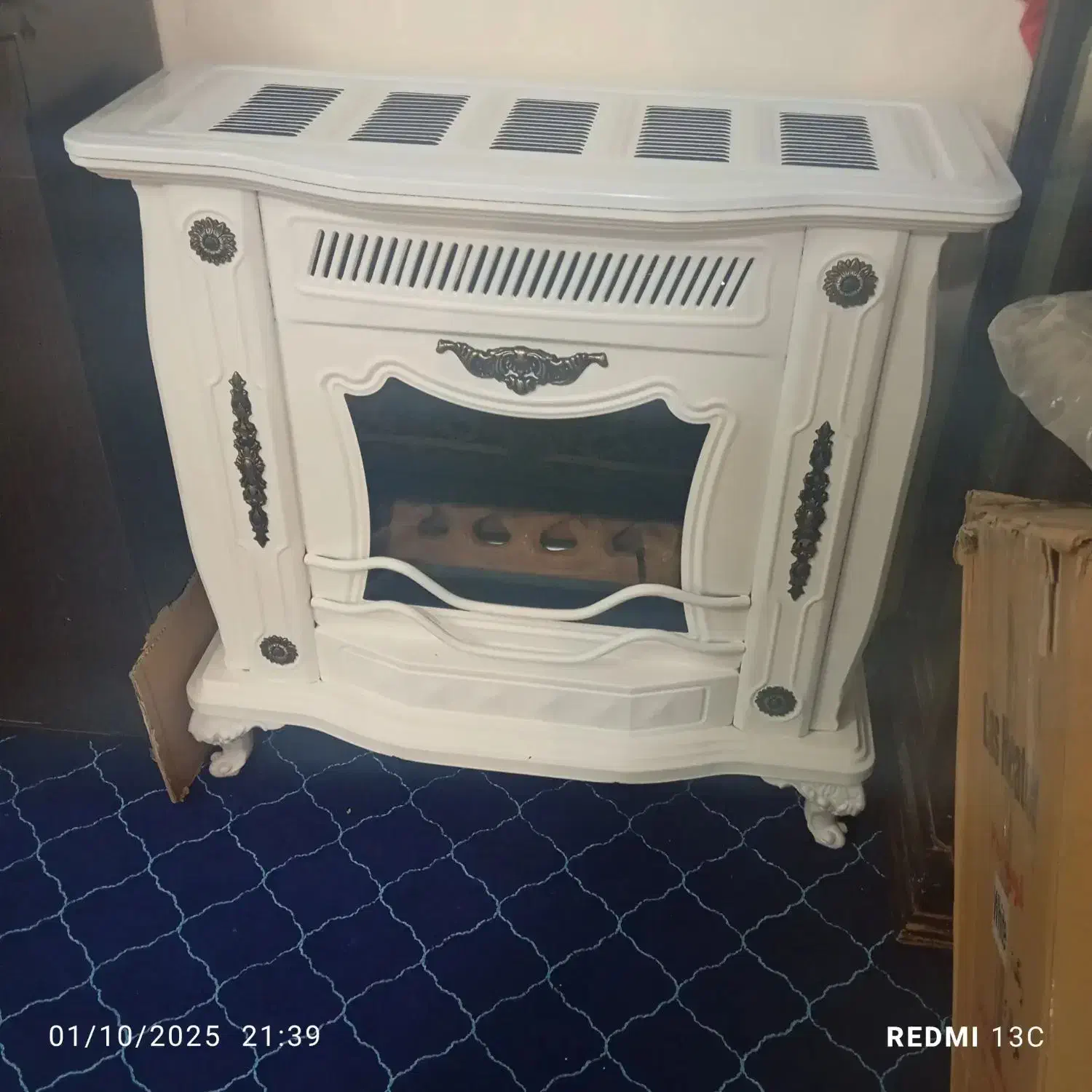 بخاری گازی نونو  استفاده نشده|بخاری، هیتر، شومینه|کاشان, دشت چال|دیوار