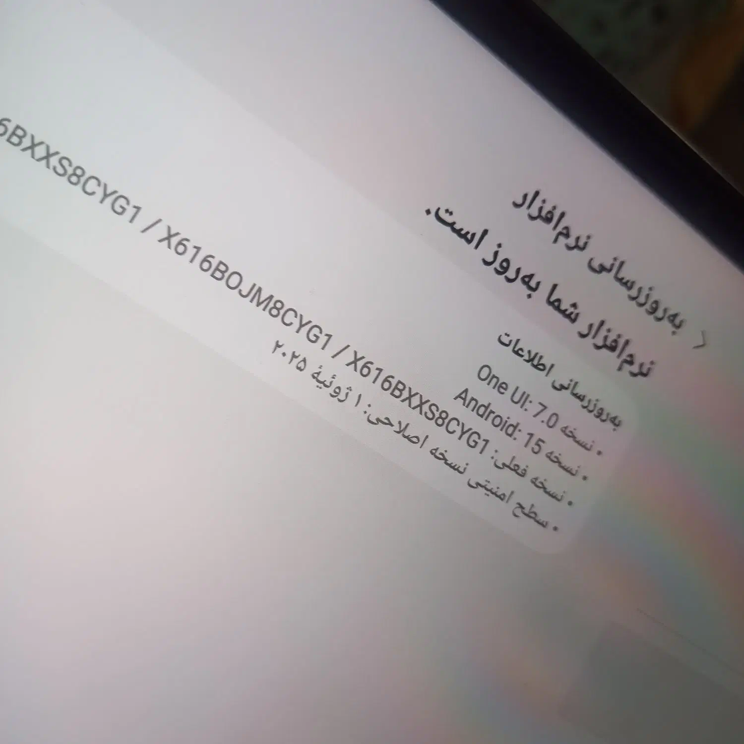 تبلت سامسونگ گلکسی S9fepluse|تبلت|پرند, فاز ۶|دیوار