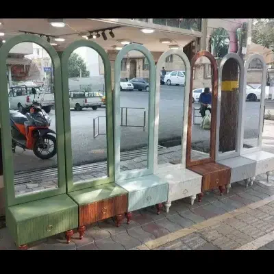 آینه قدی|مبلمان خانگی و میز عسلی|بند زرک, |دیوار