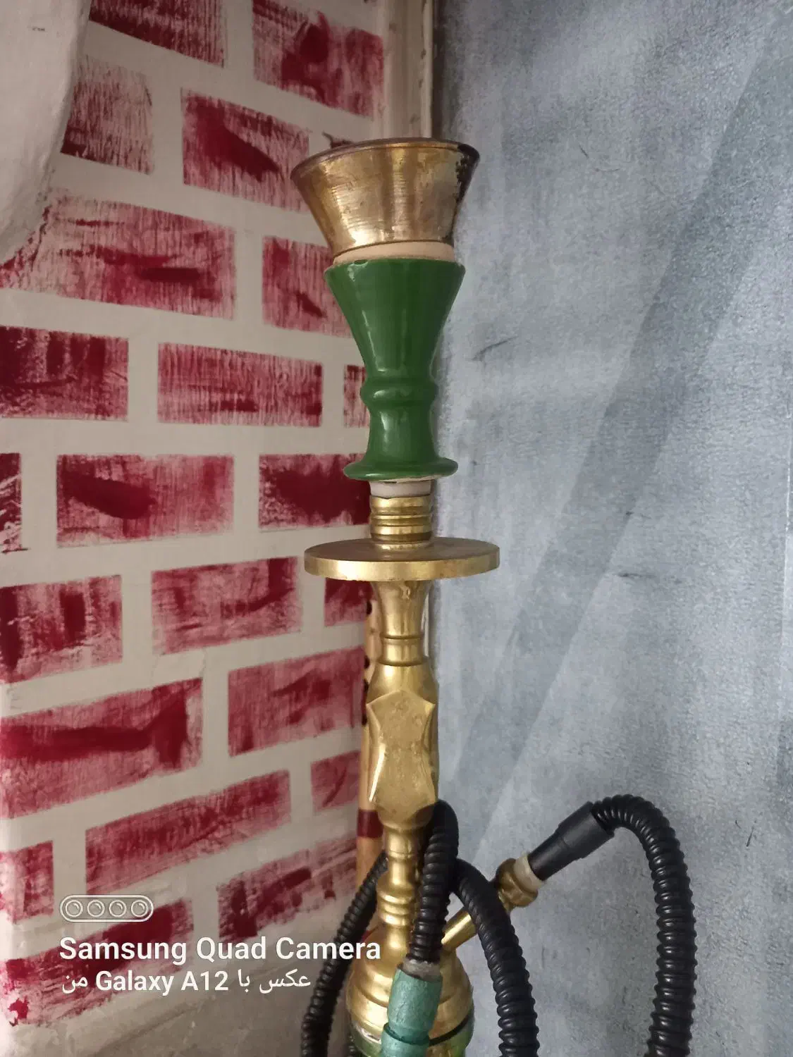 قلیون برنجی|صنایع دستی و سایر لوازم تزئینی|مشهد, کوشش|دیوار