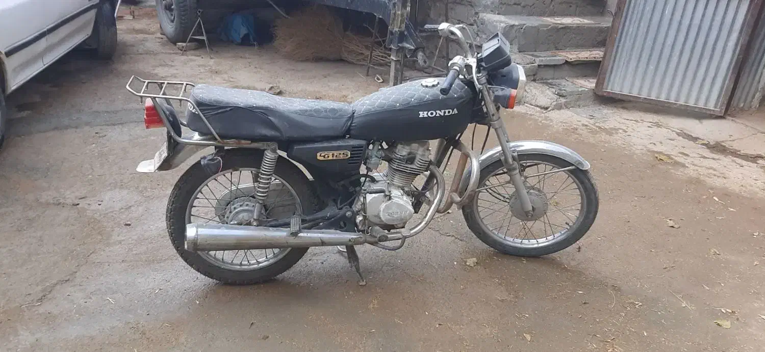 موتور ۱۲۵  سی سی به فروش مرسد|موتورسیکلت|سنقر, |دیوار