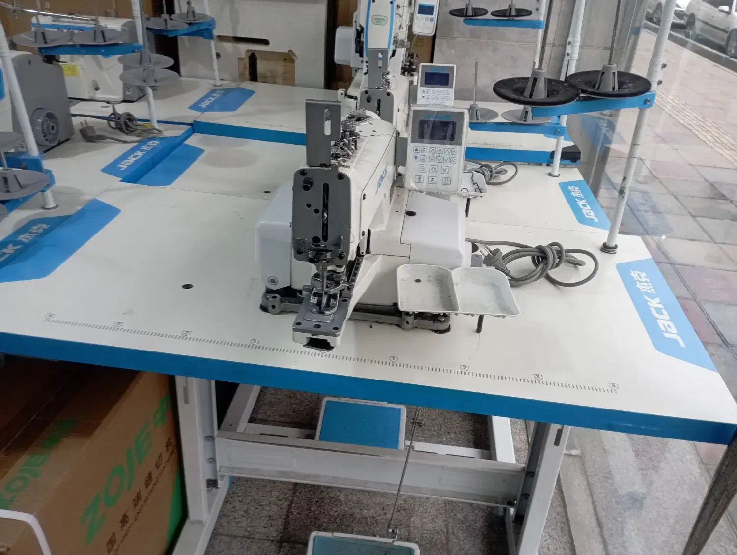 چرخ خیاطی دکمه دوز جک مدل 1377E|چرخ خیاطی و ریسندگی|تهران, دولتخواه شمالی|دیوار