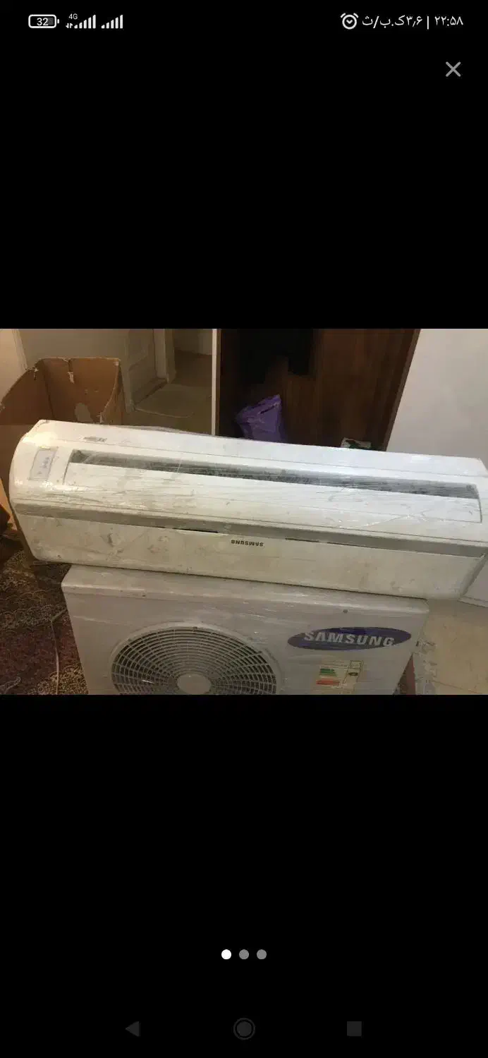 کولر 32هزار سامسونگ موتور سنگین|کولر گازی و فنکوئل|یاسوج, |دیوار