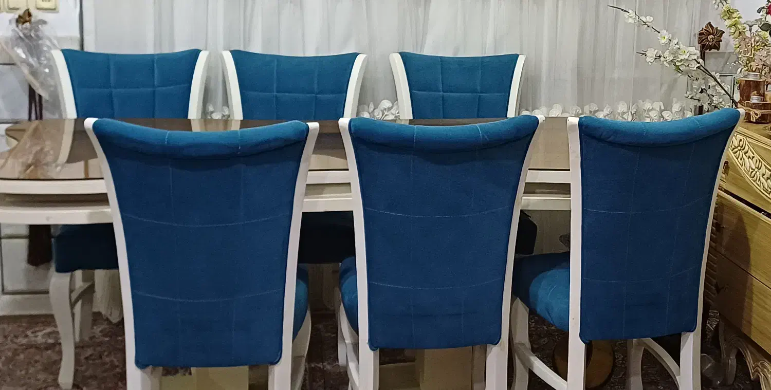 میز نهار خوری ۶ نفره|میز و صندلی غذاخوری|مینودشت, |دیوار