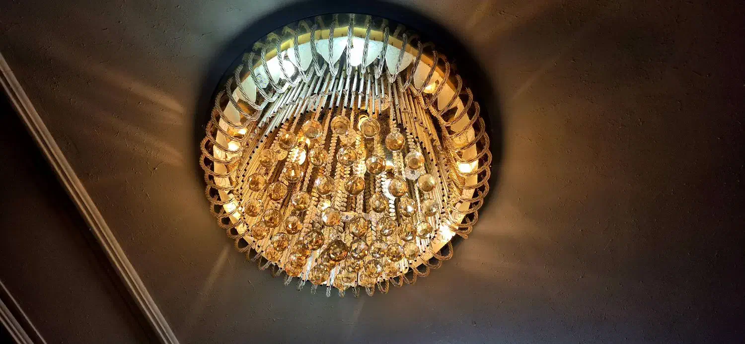 ۱ جفت دوتایی لوستر بسیار زیبا|لوستر و چراغ آویز|اهواز, سپیدار|دیوار