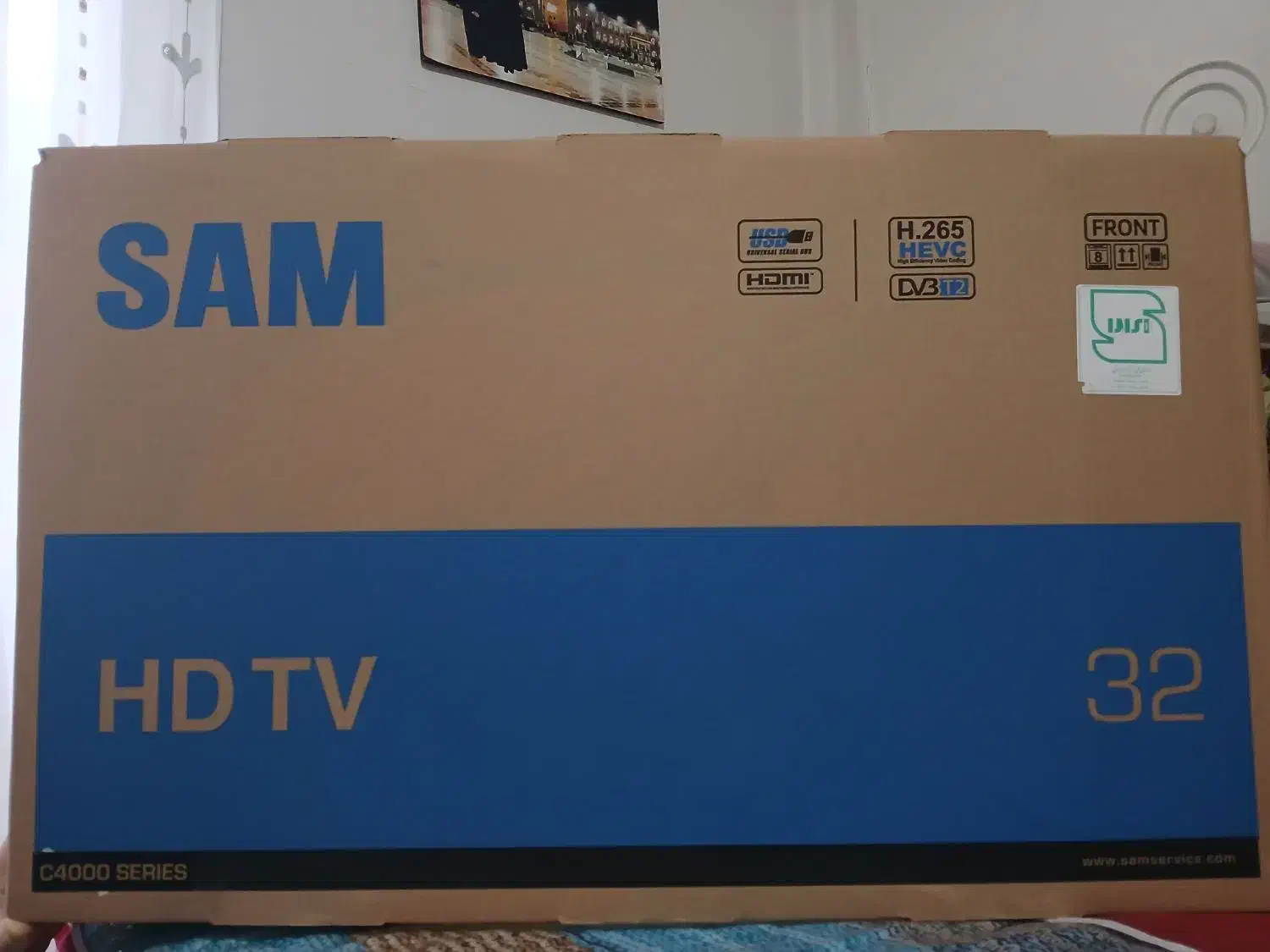 تلویزیون|تلویزیون و پروژکتور|قدس, شهرقدس|دیوار