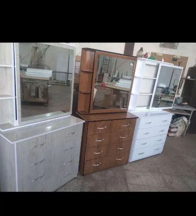 آینه ۴کشو|جاکفشی، کمد، دراور|شهرکرد, |دیوار