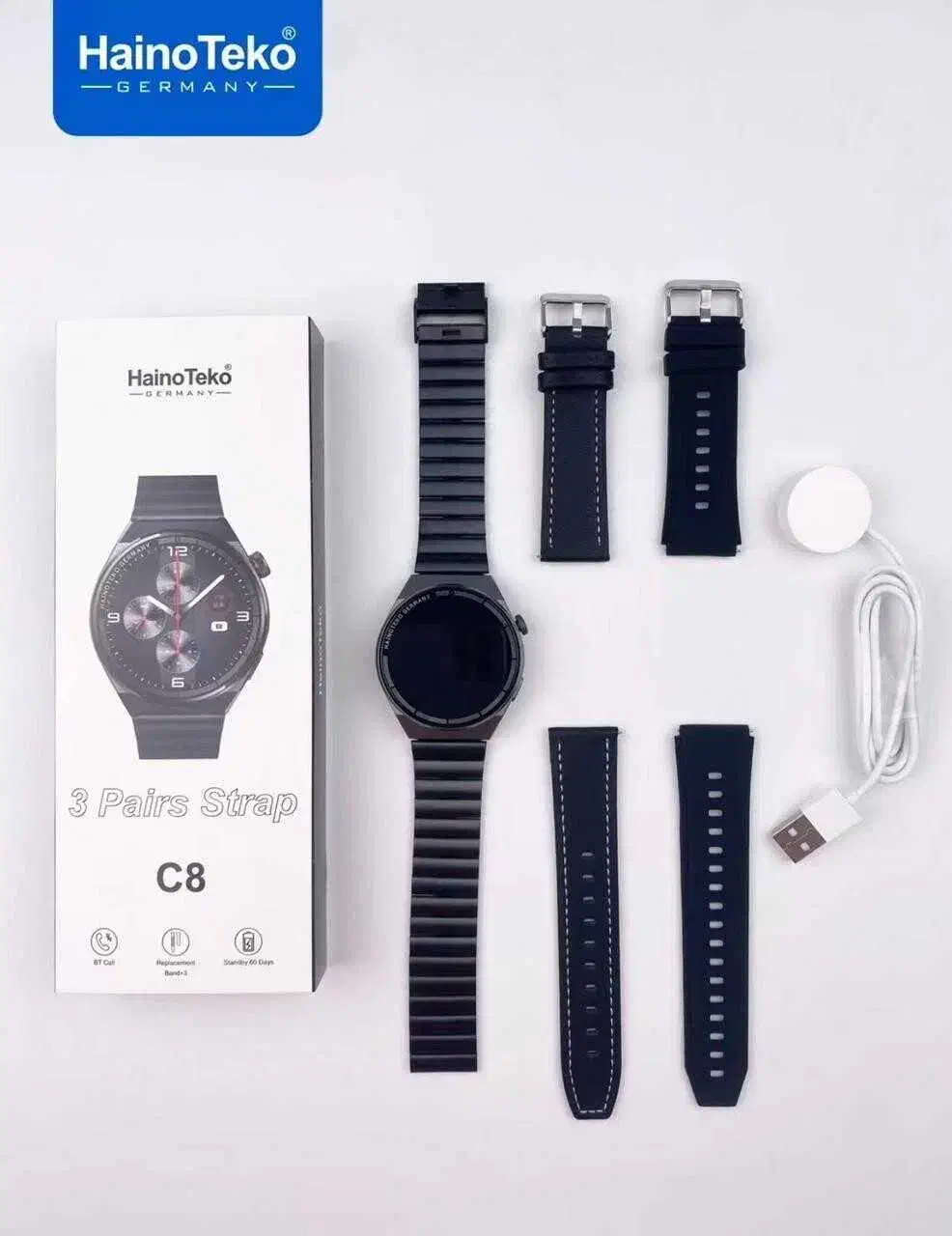 ساعت هوشمند هاینو تکو مدل C8|ساعت|رشت, منظریه|دیوار