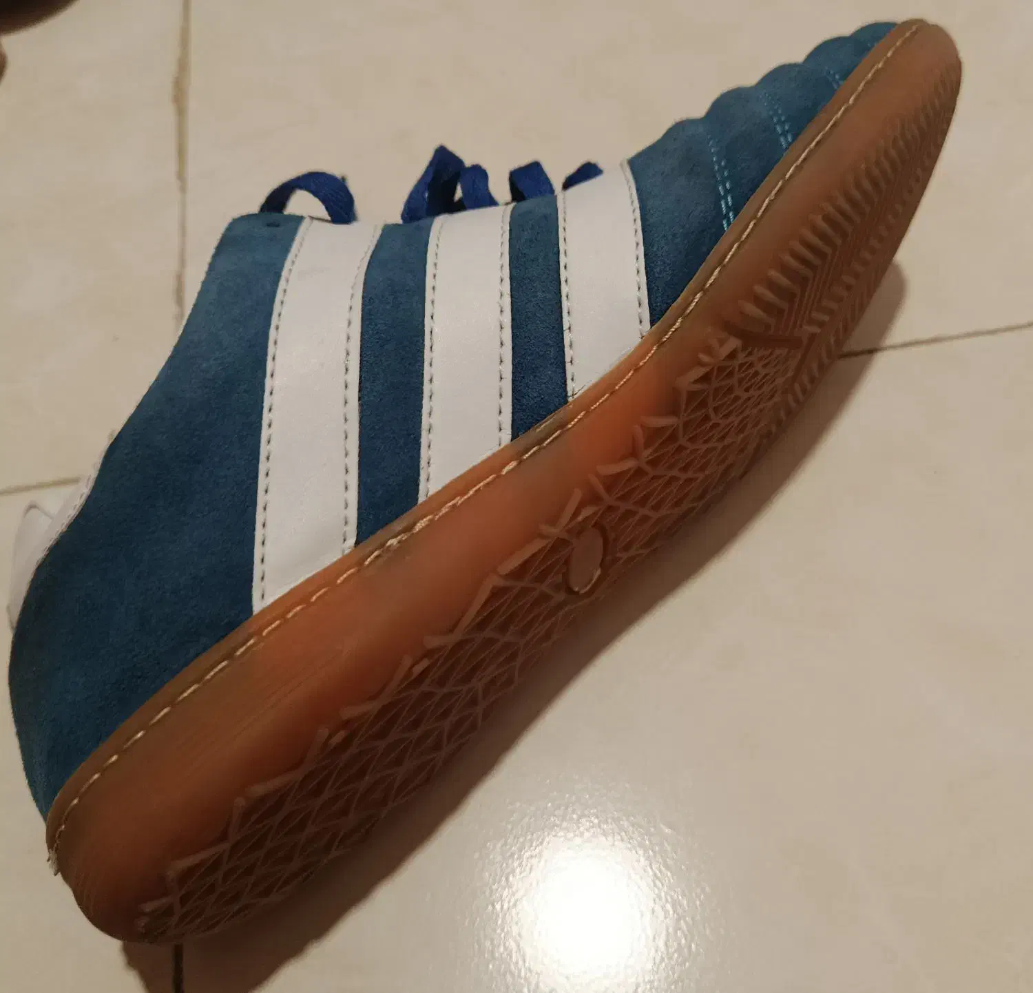 کفش فوتسال آدیداس اسپیزال رویه جیر مخمل|کیف، کفش، کمربند|اراک, |دیوار