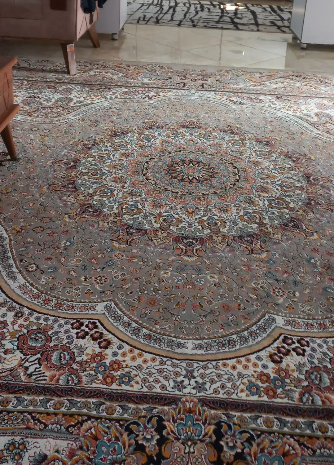 فرش 12 متری|فرش|خمام, |دیوار