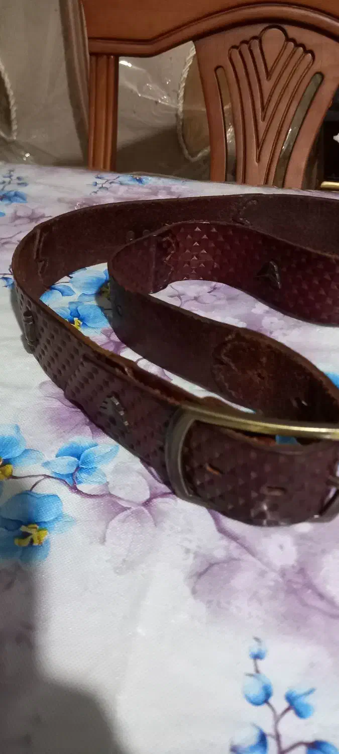 کمربند چرم اصل طبیعی|کیف، کفش، کمربند|قزوین, |دیوار