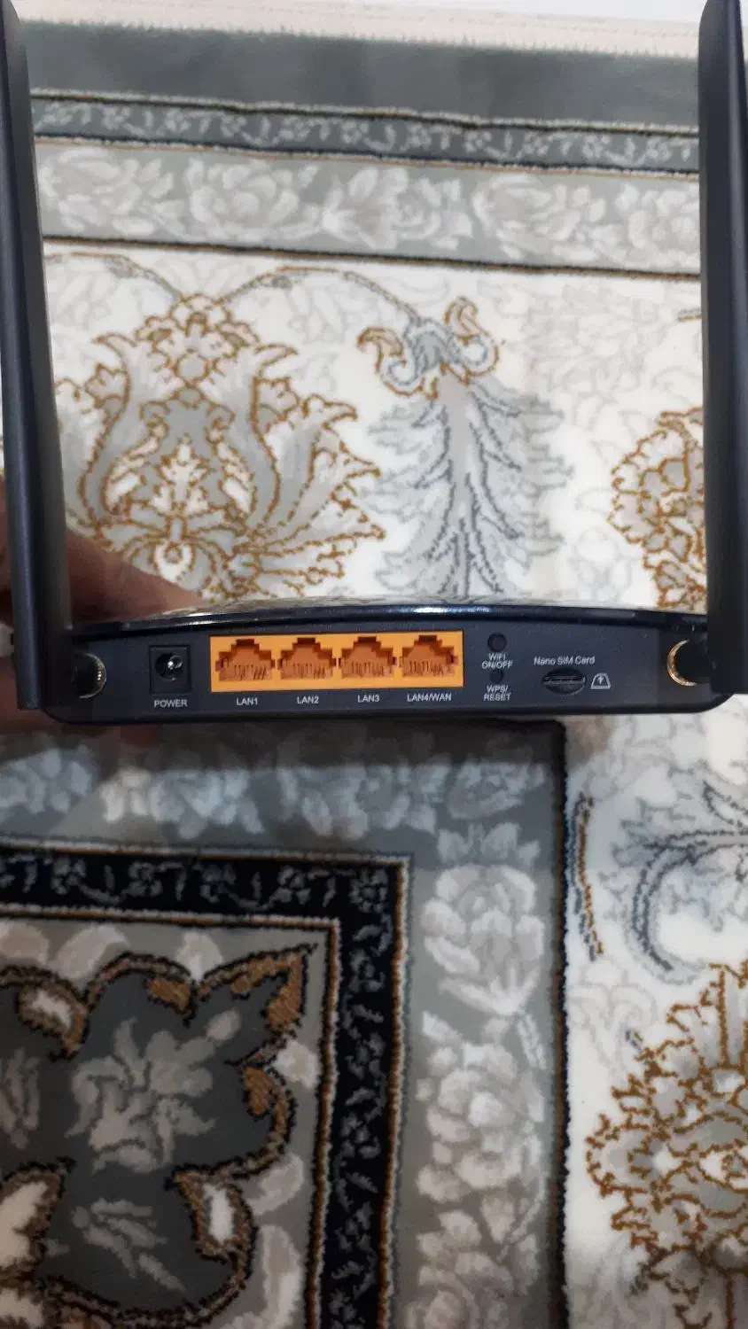 مودم سیم کارتیtplink mr6400 4G درحد نو|مودم و تجهیزات شبکه|تهران, بلوار کشاورز|دیوار